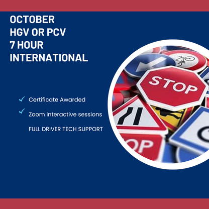 P10: OCTOBER - CPC Card Renewal Courses Both HGV or PCV - 7 Hours Including Grandfather C1 (Copy)