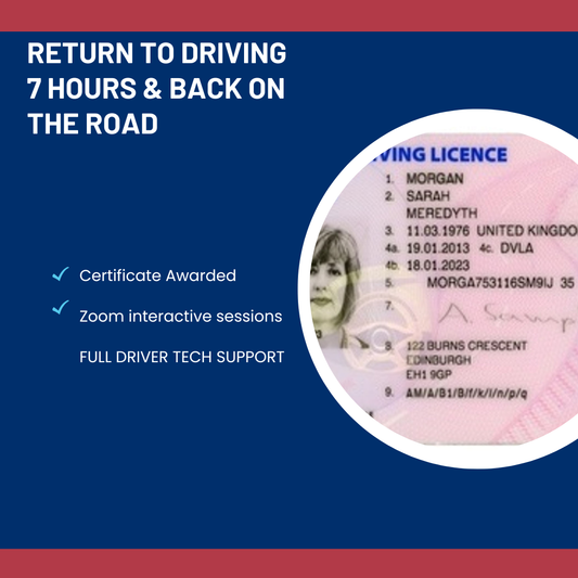 9: RETURN TO DRIVING WORK Both HGV & PCV - 7 hrs Course