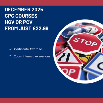 P105: DECEMBER International 7 Hours Driver CPC From £22.99, Qualify for Both HGV & PCV