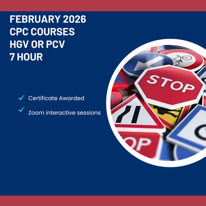 P106a: FEBRUARY International 7 Hours Driver CPC From £24.99, Qualify for Both HGV & PCV