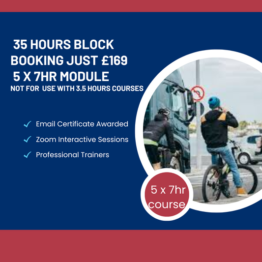 P106a: Block Booking Full 35 hours Renewal Training for New Card, Qualify for Both LGV & PCV